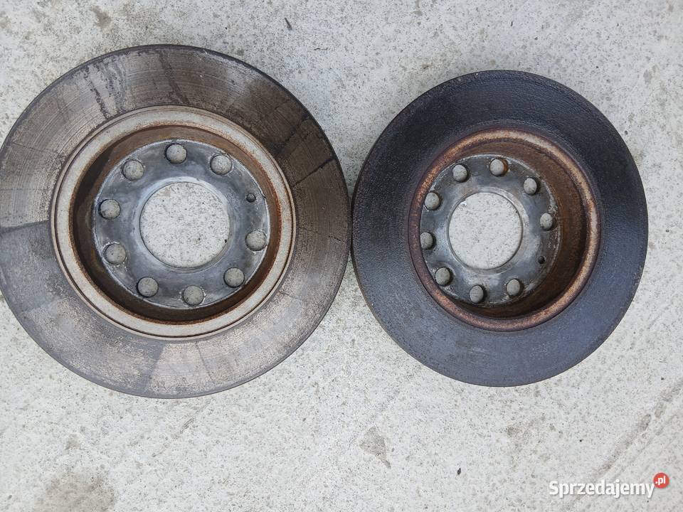 Audi A4 B6 B7 tarcza hamulcowa tył 254mm 2 Szczerbice