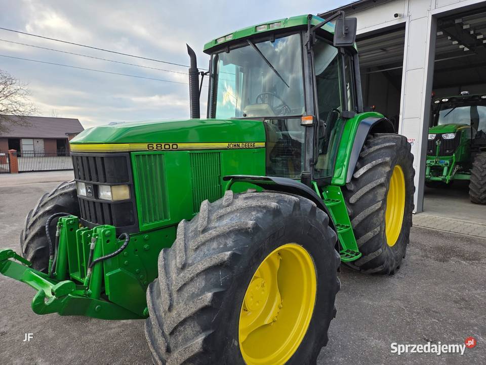 John Deere 6800 moc 120 przedni TUZ Klimatyzacja mazowieckie Gąsewo sprzedam