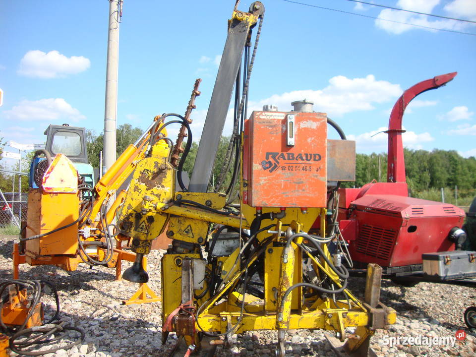 RABAUD wbijanie pali kafar palownica mazowieckie Czaplinek