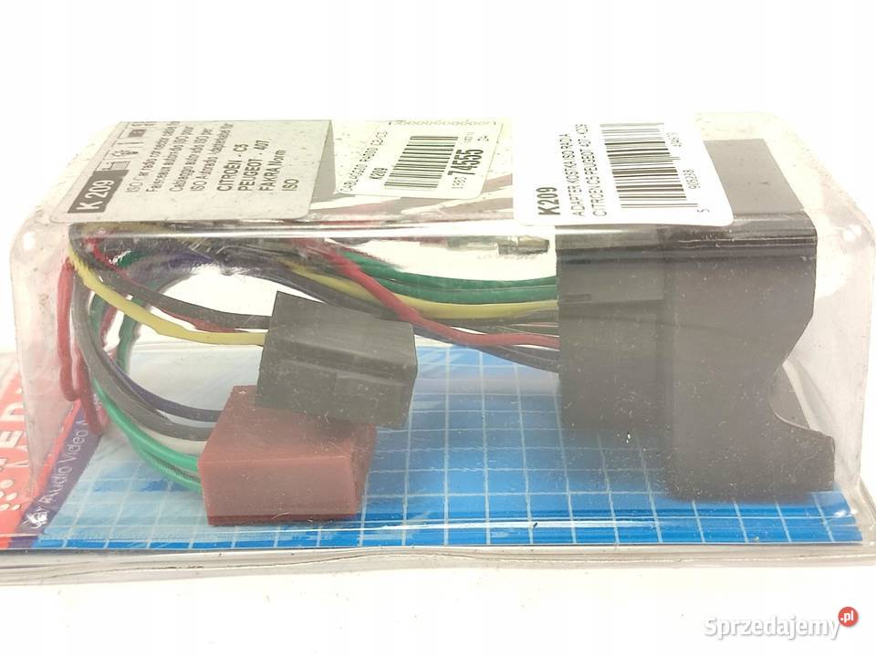 ADAPTER KOSTKA ISO RADIA CITROEN C5 PEUGEOT 407