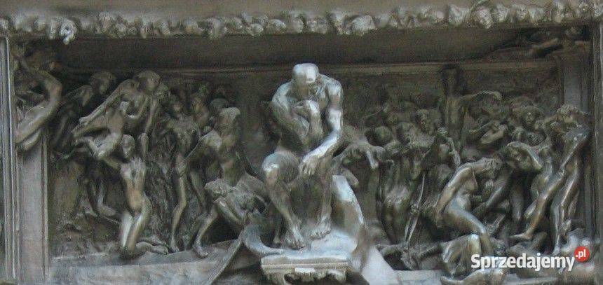 Myśliciel H185 Rzeźba figura z brązu najbardziej zachodniopomorskie