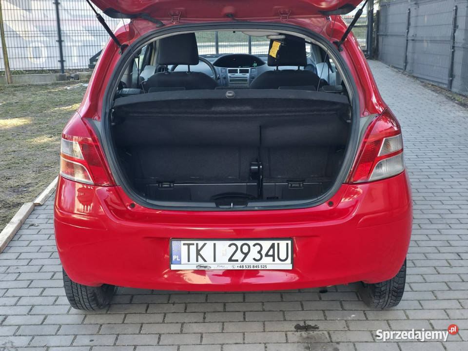 Toyota Yaris 10 Benzyna Serwisowany Gwarancja II 69KM Piekoszów