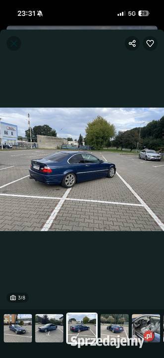 BMW e46 coup zamiana zachodniopomorskie Police