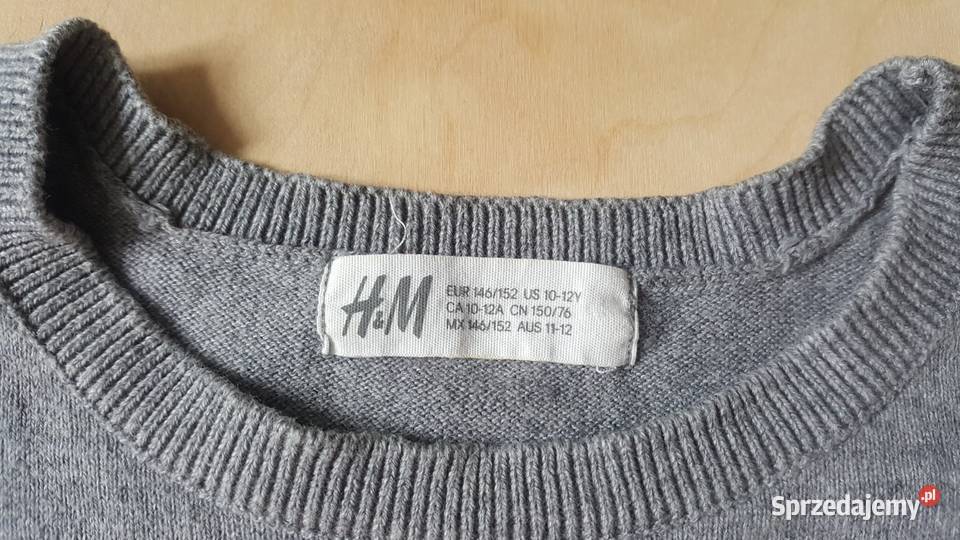 JESIEŃ Bluza HM z emotką r10 lat Rozmiar 146 Kraków