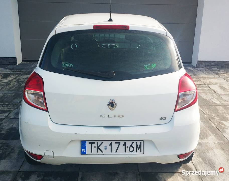 Renault Clio homologacja na ciężarowy Fak ABS świętokrzyskie