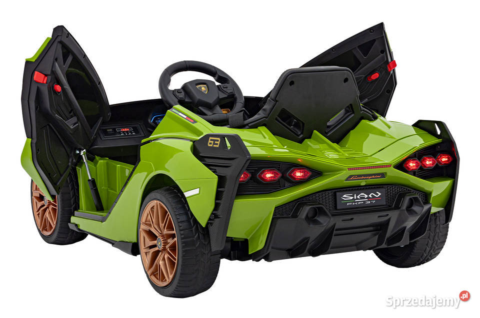 Lamborghini SIAN Zielony Auto na Akumulator 12V Łopuszno