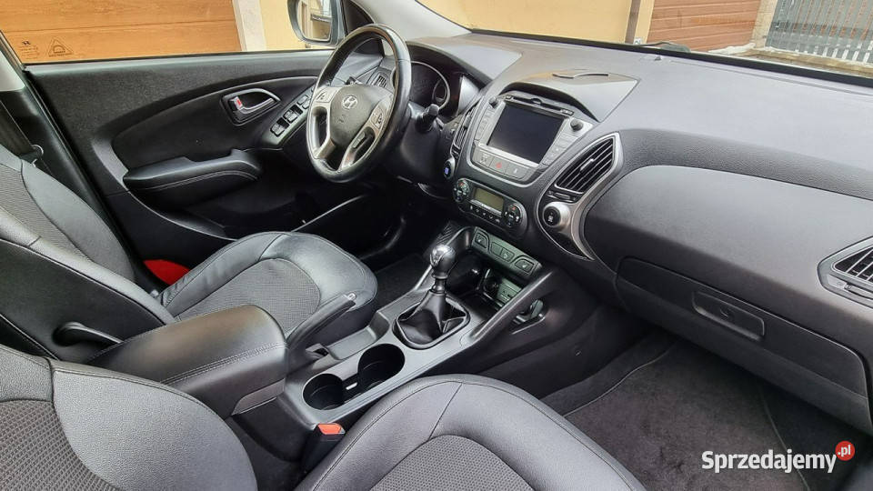 Hyundai ix35 Serwis 4x4 166 PółSkóry GWARANCJA Płońsk