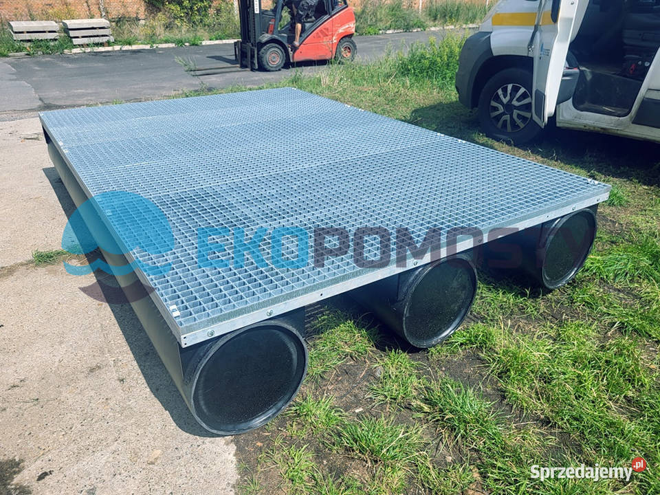 Pomost pływający platforma pływająca 3x2m krata zachodniopomorskie Szczecin