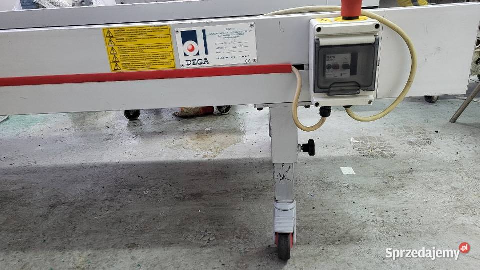 Taśmociąg prosty przenosnik taśmowy płaski DEGA Białogard sprzedam