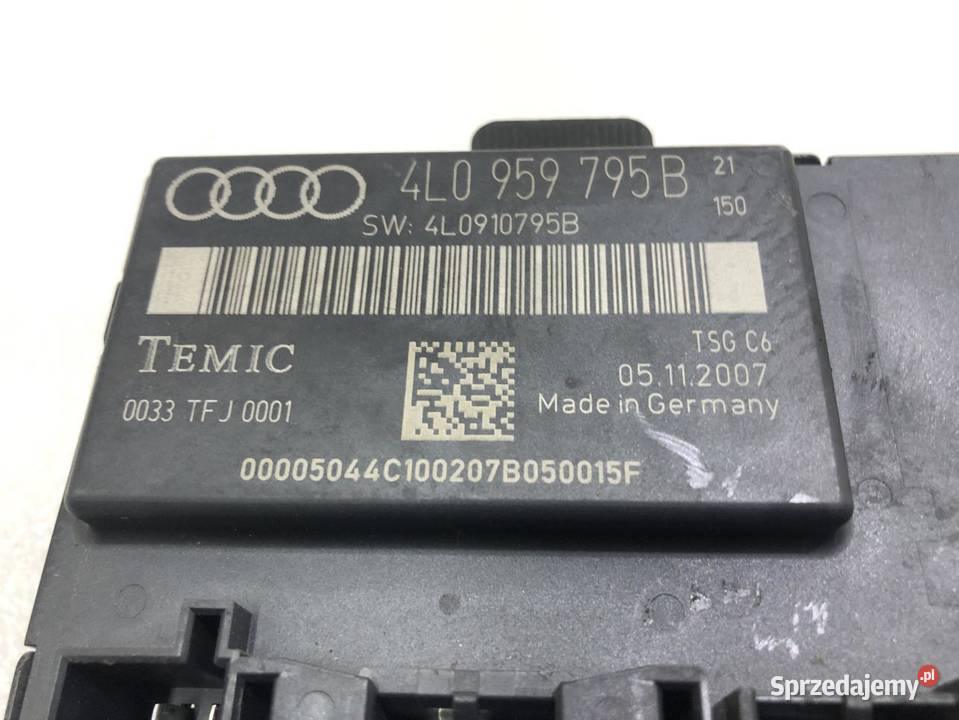 MODUŁ STEROWNIK DRZWI AUDI Q7 4L 0515 4L0959795B