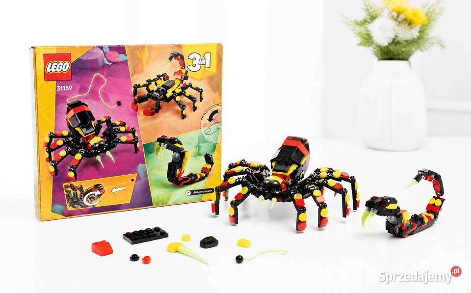 LEGO Creator 3w1 31159 Straszny pająk który Kraków