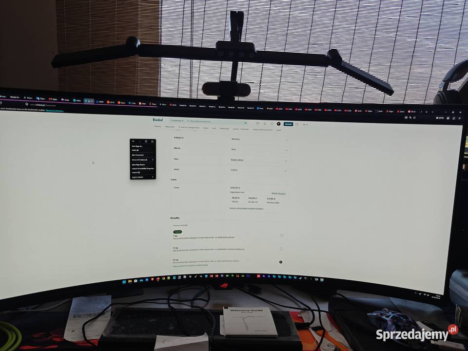 ASUS ROG Swift PG39WCDM OLED 39 219 Gdańsk
