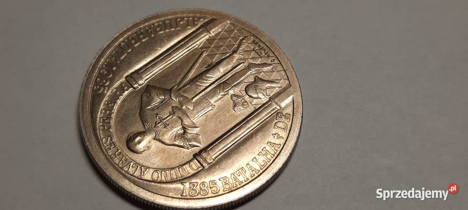 MONETA Portugalia 100 eskudos 1985 Numizmatyka Warszawa