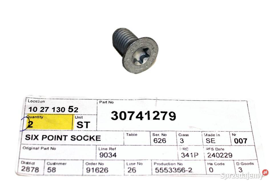 VOLVO V40 V40CC S60 V60 S80 V70 XC60 XC70 sruba Akcesoria samochodowe Bielany Wrocławskie sprzedam