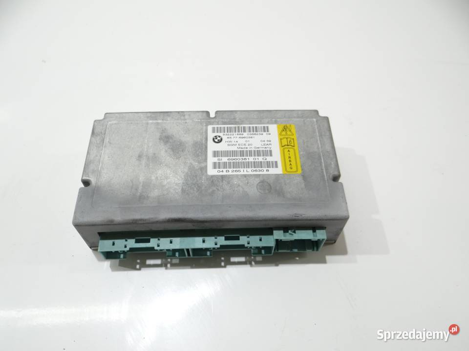 MODUŁ PODUSZEK POWIETRZNYCH BMW E60 E61 6960381