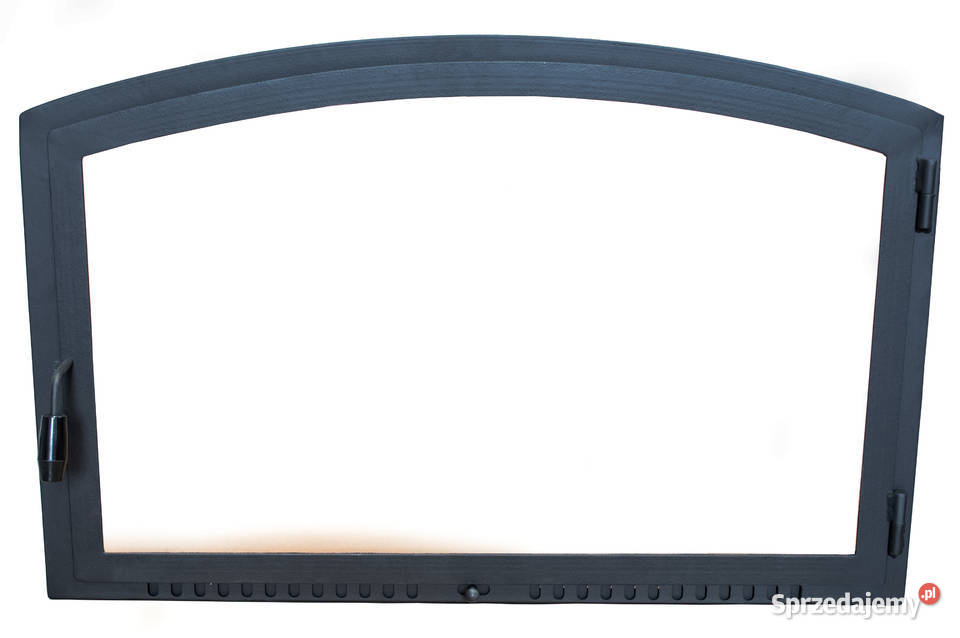 Drzwiczki drzwi kominkowe stalowe PÓŁOKRĄGŁE Radziszów