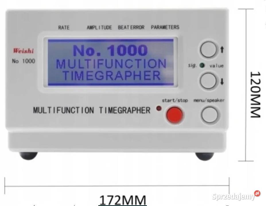 Profesjonalny Timegrapher Weishi 1000 Weishi sprzedam