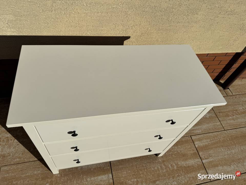 Komoda Hemnes Ikea z szufladami biała szafka mazowieckie