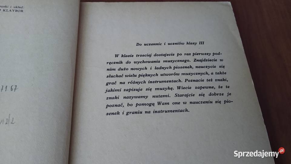 Uczymy się muzyki podręcznik wychowania Gdańsk