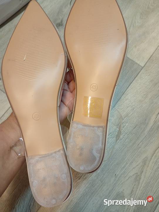43 Transparentne bogato zdobione baleriny Moda i Styl małopolskie Kraków sprzedam