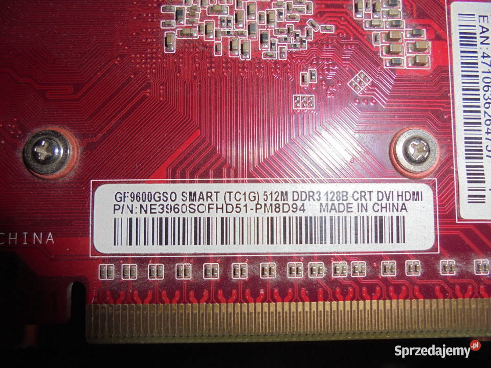 Karta graficzna Palit GeForce 9600 Gso 512 100 Toruń
