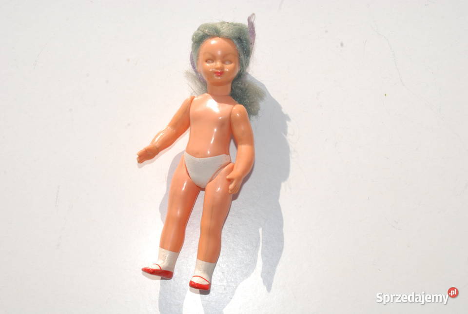 Stara zabawka lalka miniaturowa mini unikat kolekcjonerski 5
