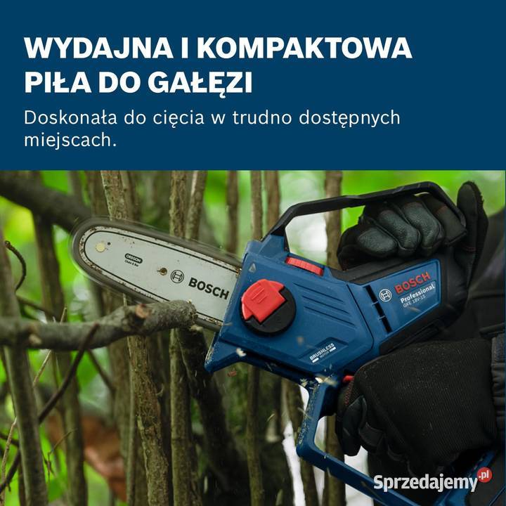 Piła pilarka łańcuchowa akumulatorowa 18V Bosch Rzeszów