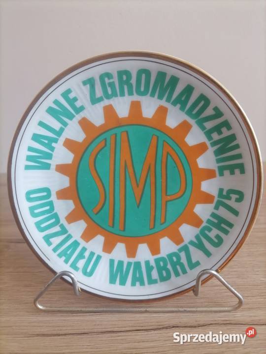 Talerz Patera Kolekcjonerska SIMP Wałbrzych