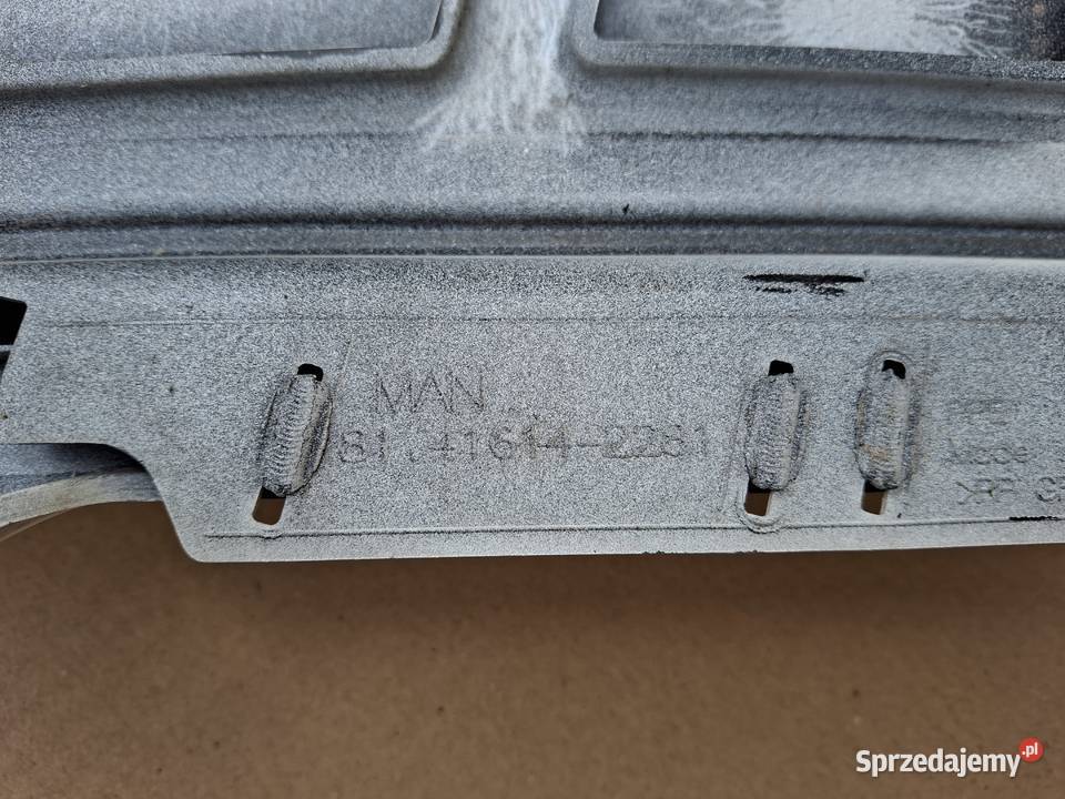MAN TGX TG3 NAROŻNIK ZDERZAKA LEWY OKULAR
