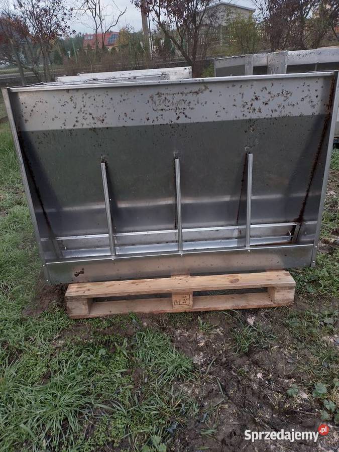 Paśniki trzody chlewnej ze stali nierdzewnej Zaborowo