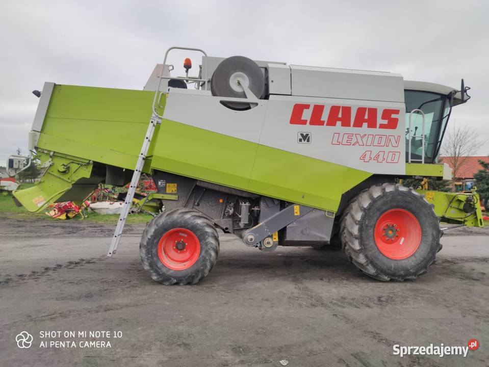 Claas Lexion 440 heder 610 m auto contur 2900 pomorskie