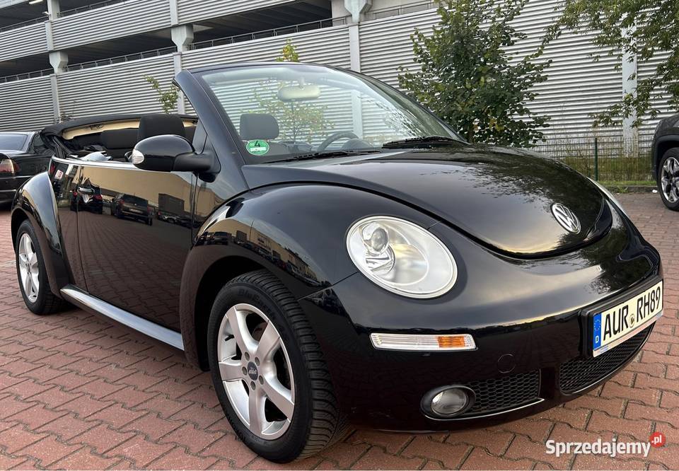 Volkswagen New Beetle Cabrio 1.6 MPI benzyna 2006r Zadbany! Nowy rozrząd!