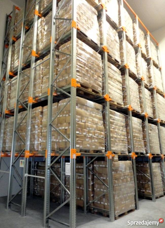 Regały magazynowe używane Duża ilość Warszawa wyposażenie
