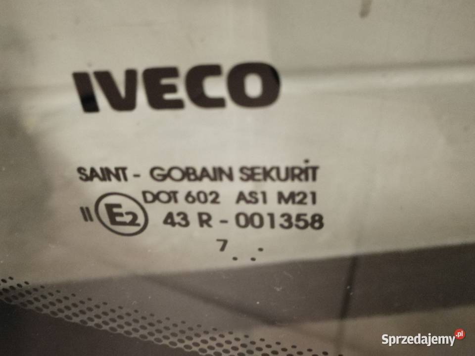 Szyba czołowa iveco daily 2007