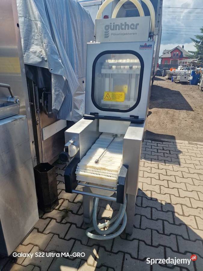Nastrzykiwarka Gunther 17igieł Dobieszowice