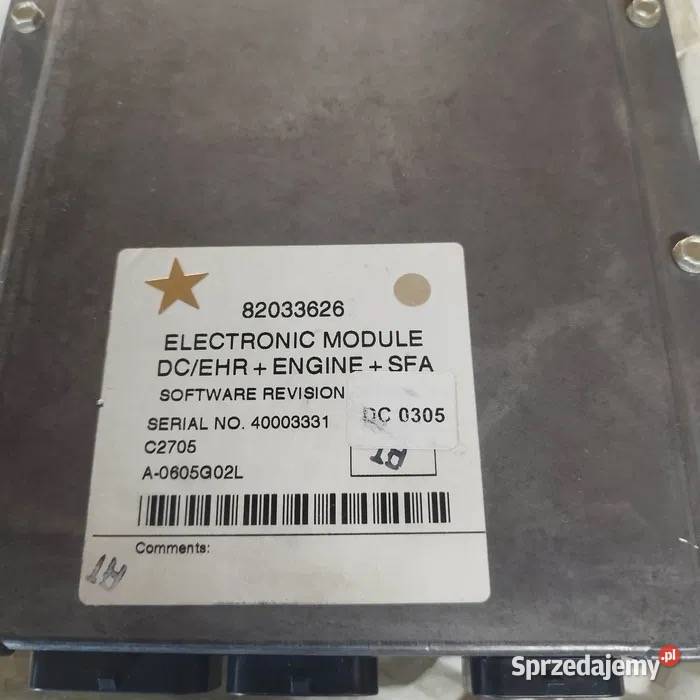 Moduł komputer sterownik ecu 82033626 holland tm łódzkie Łowicz