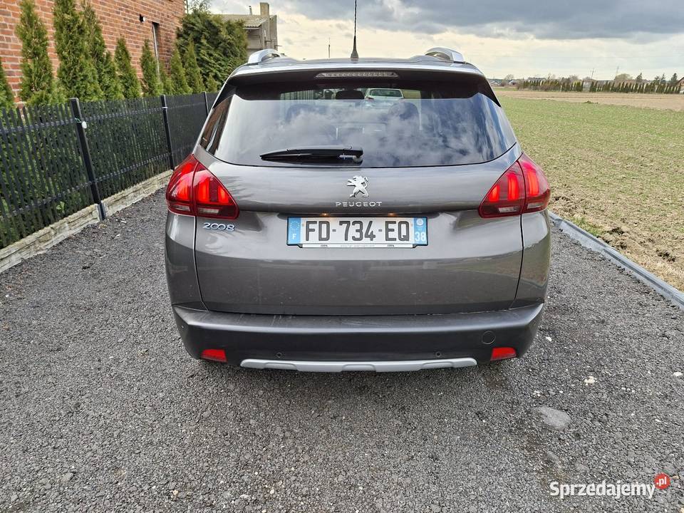 Peugeot 2008 Automat skóra klima 2019r elektrochrom. lusterko wst.