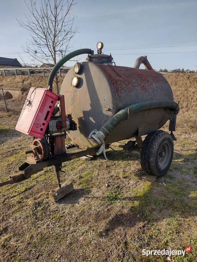 Beczkowóz wóz asenizacyjny Dowóz nieuszkodzony Spławy Pierwsze