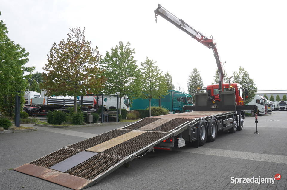 Man TGS 35360 E5 8x2 HDS Fassi F165 54 t udźwig małopolskie