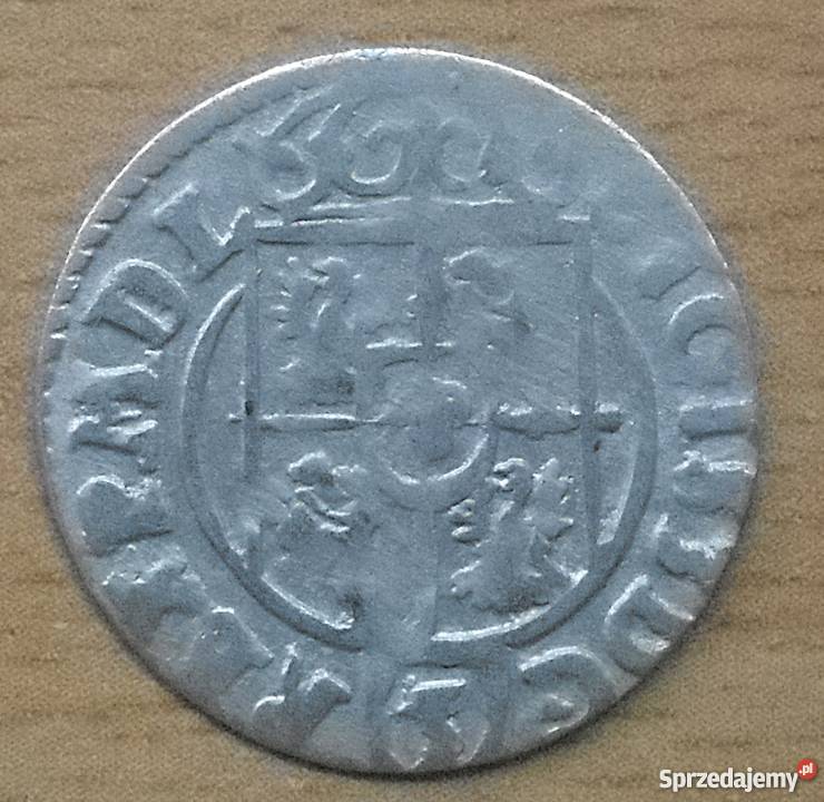 PÓŁTORAK ZYGMUNT WAZA1623 rSREBRO 375BYDGOSZCZ Legionowo