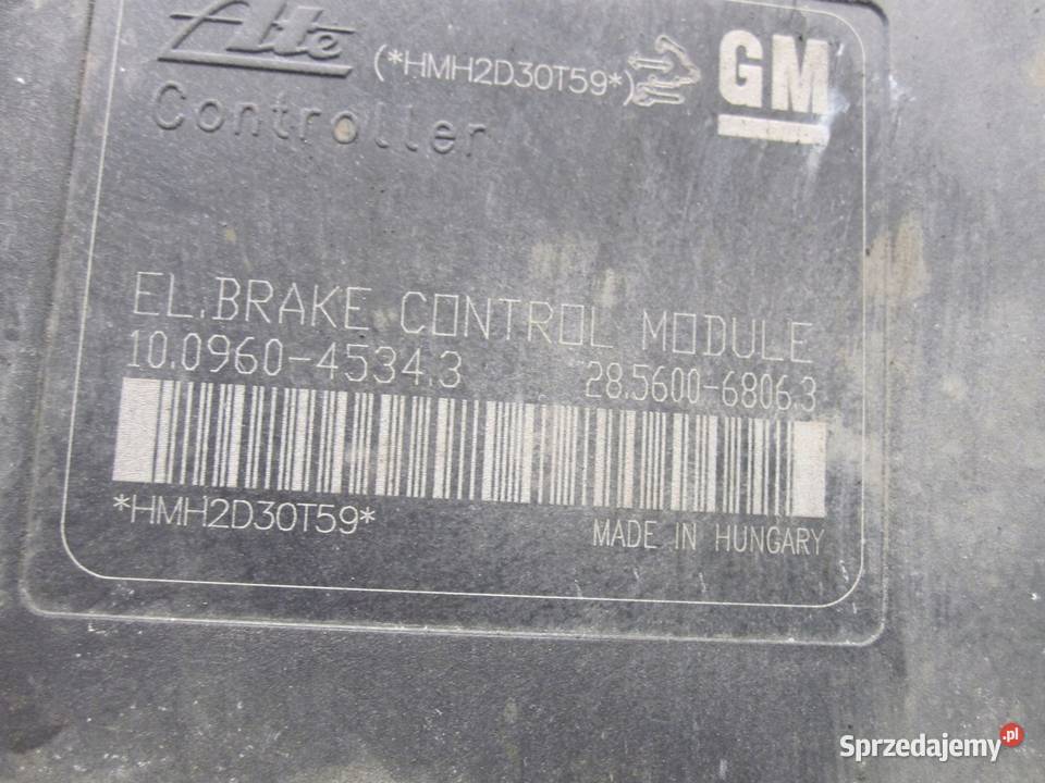 ASTRA J 12r pompa ABS 13370782 osobowe świętokrzyskie