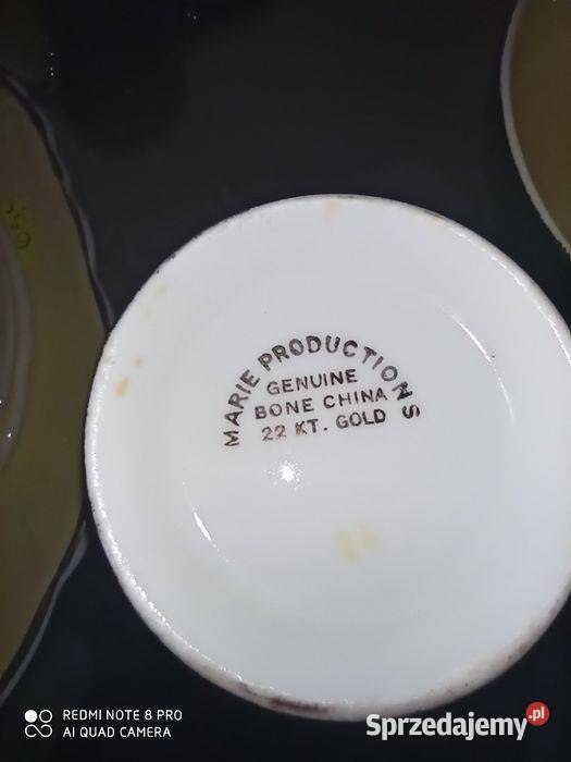 Filiżanka z talerzykiem deMarie Producions Gdańsk