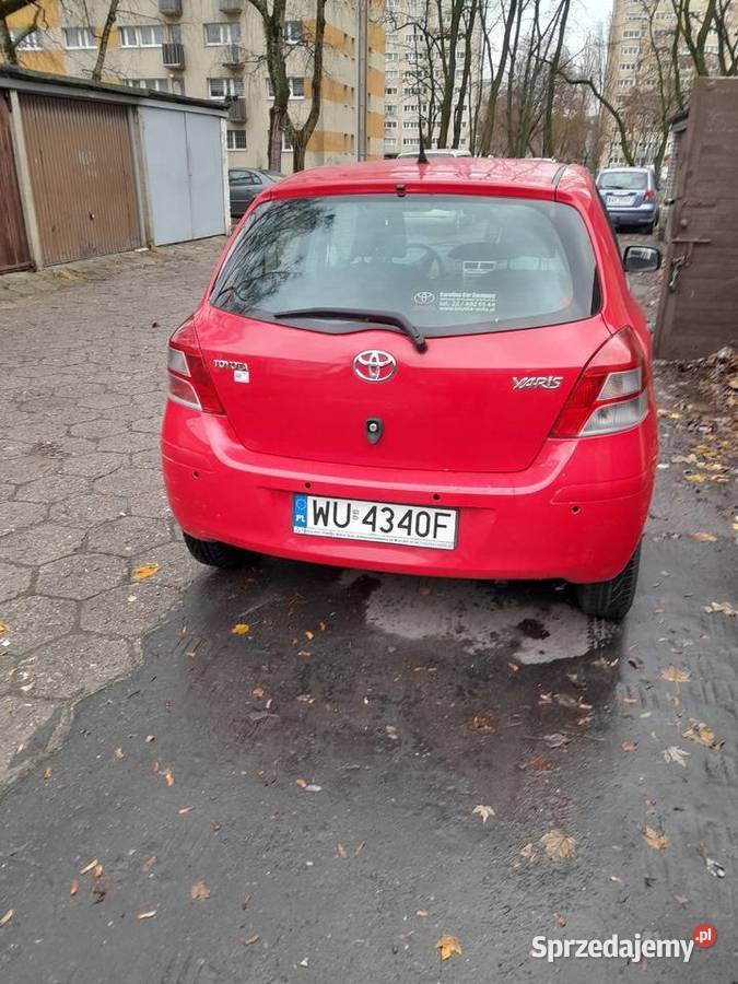 Sprzedam toyota yaris 2 poj 10 produkcji 2010 radio