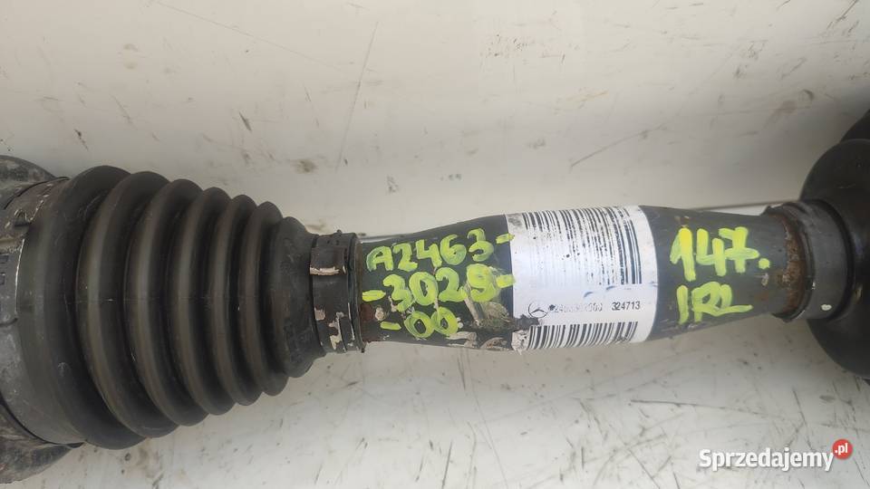 147MERCEDES AKLASA W246 15 16 CDI PÓŁOŚKA Włoszczowa sprzedam