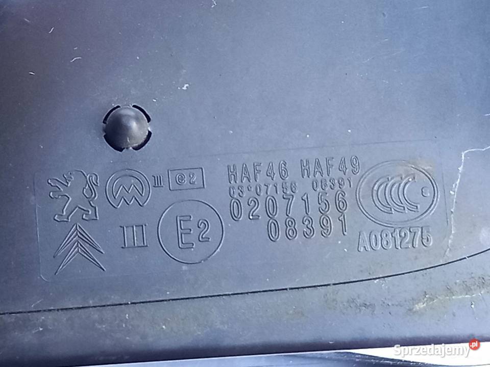 CITROEN C3 II 12r lusterko prawe ANGLIK Kielce sprzedam