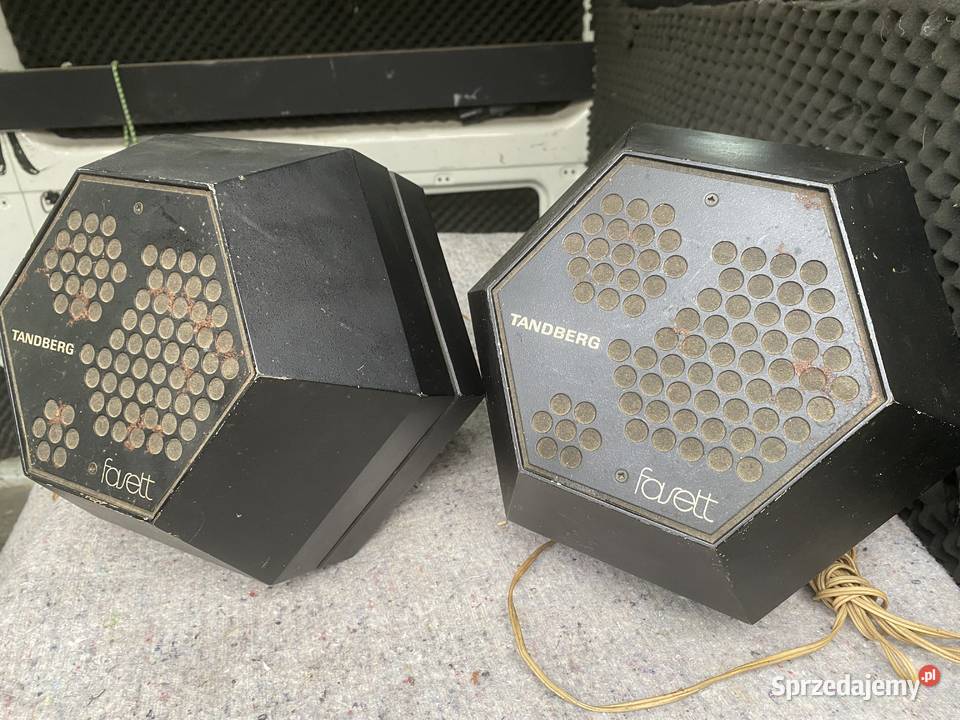 Kolumny głośniki Tandberg Fasset Słuchawki i głośniki mazowieckie Warszawa
