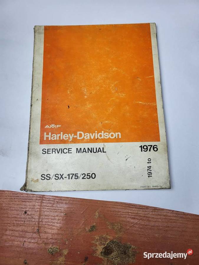 intrukcja serwisowa hareydavidson SSSX 175250 Rybnik