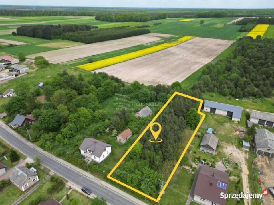Działka Siedliskowa w Ruskowie 2791m2 Rusków