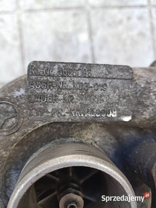 turbosprężarka turbina Mercedes w168 17 CDI Szczecin