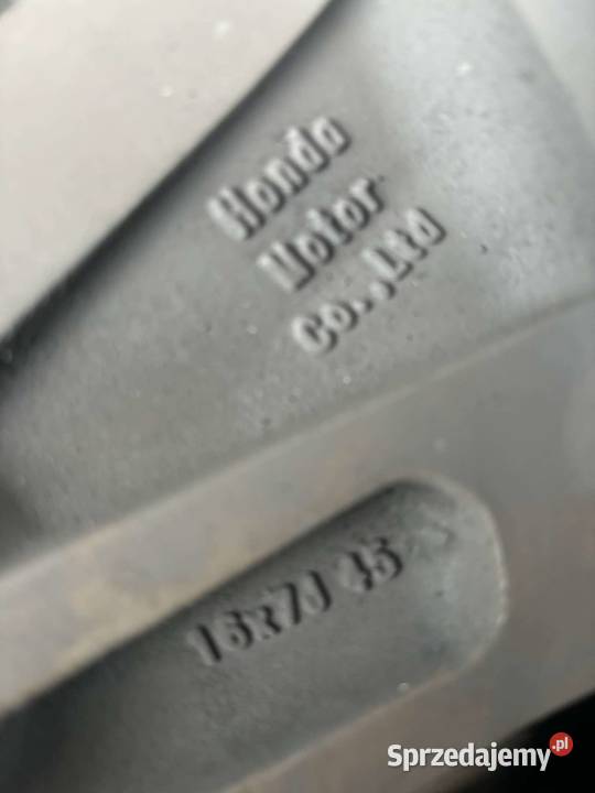 Alufelgi Honda 16 5x1143 et 45 Tczew